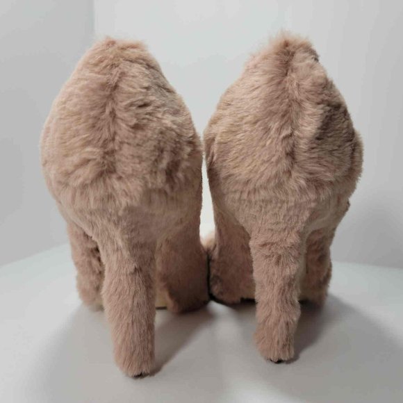 Dolce & Gabbana Pink Furr heels - Picture 8 of 11